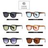 SHAUNA Retro Nagler Dame Square Solbriller Gradient Trending Men Shades UV400