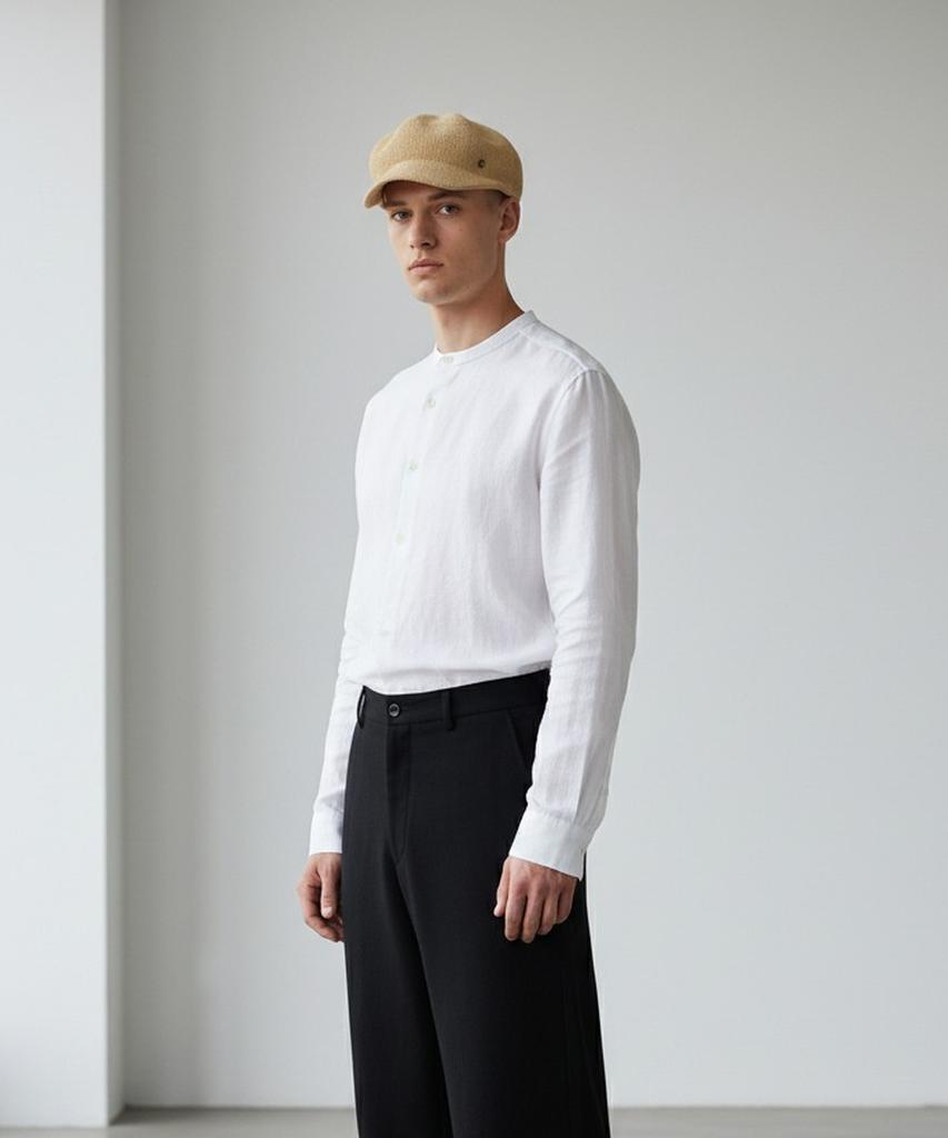 Yunibeosyeolkemiseuteuli Rome Summer Beige Newsboy Cap