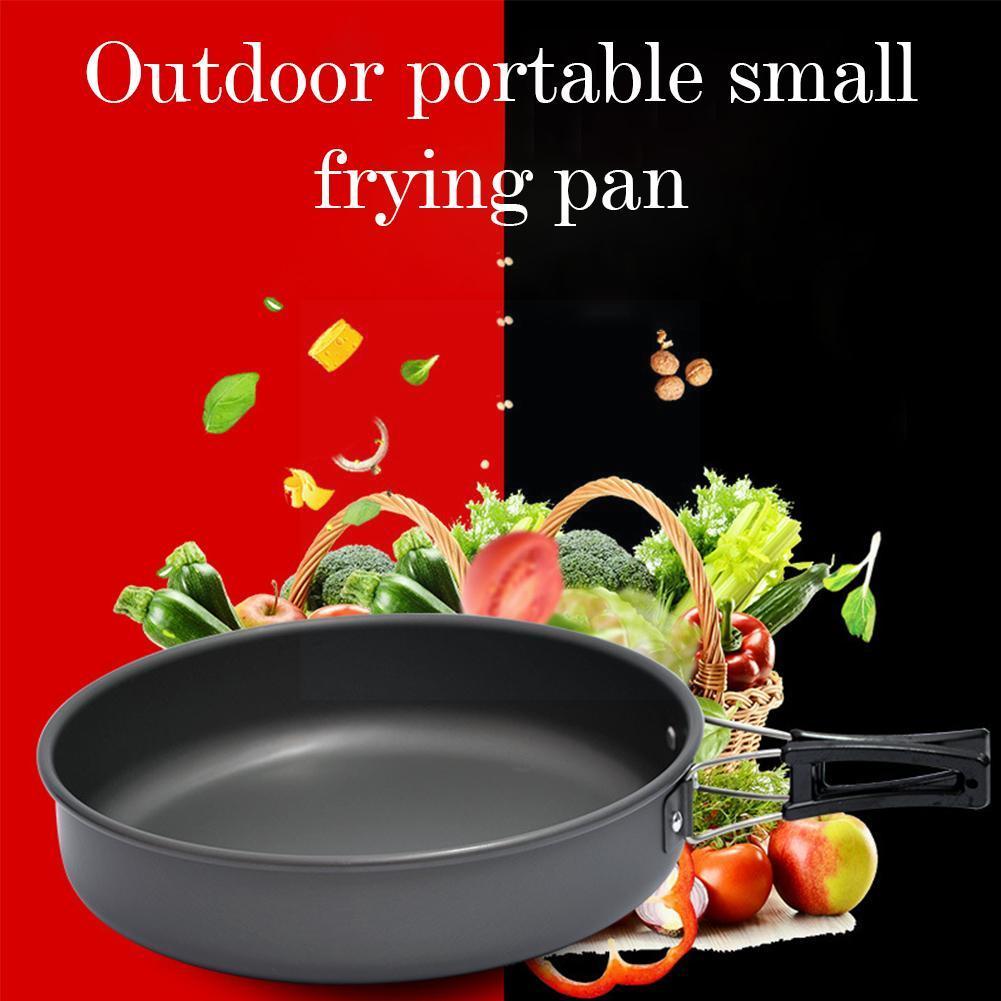 Ultra-light Aluminum Alloy Camping Cookware Utensils Tableware Cooking Outdoor Teapot Pot Frying Picnic Kettle Pan