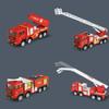 Toy Firefighting Car Children Water Spray Ladder Features Learning Gift Play