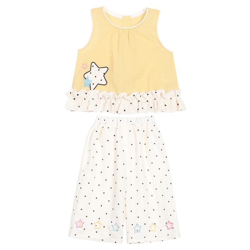 

LUSON Baby Girl Summer Star Two-Piece Set 100