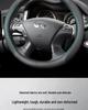 Kryt volantu z pravé kůže pro Infiniti: Pasuje na QX50, QX60, QX80, Q50, Q70L, Q50L, FX3 - Všechna roční období