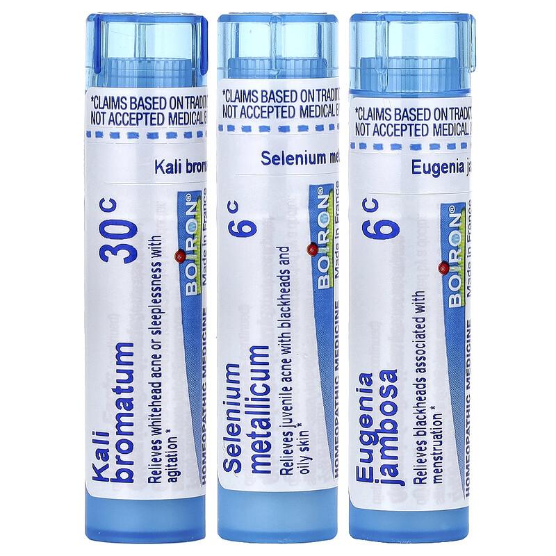 Acne Relief, 3 Tubes, 80 Meltaway Pellets Each
