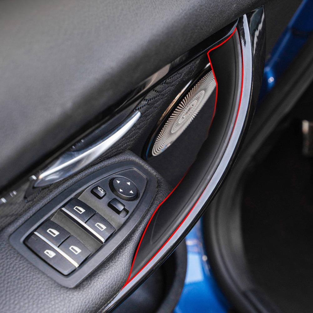 Car Accessories Auto Inner Doors Handle Pull Trim Cover For BMW 3 Series 2013-2018 F30 316d 318d 320d F31 320i 325d 51417279312