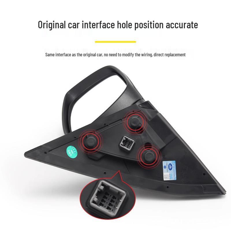 Hyundai Elantra Rearview Mirror Assembly for 2011-2016 Models with Anti-Glare, Automatic Folding, and Reversing Features.