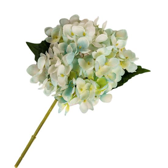 Kunstblume Praktisch Kein Gießen Leuchtende Farbe Simulationsblume 6 Gabeln Künstliche Hortensie DIY Blumenarrangement Kunstblume