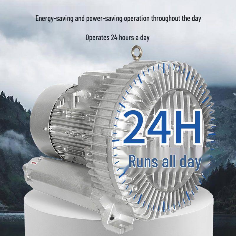 220V High-Pressure Industrial Vortex Blower for Fish Pond Aeration