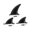 3Pcs Surfboard PVC Fins Set for Inflatable Kayaks Spare Parts Universal Fit