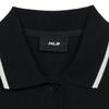 New MLB Polo Shirts Women's Black 3FPQM0353-50BKS