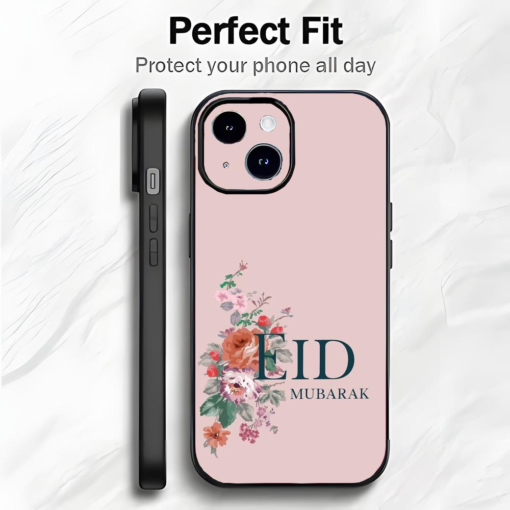 Happy Eidal-Fitr Mubarak Phone Case Phone Case Soft Packaging Lightweight For iPhone17 16 15 14 13ProMax