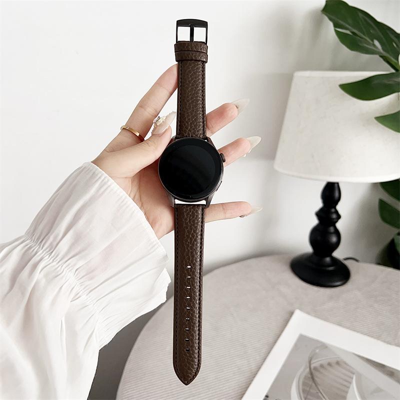 Curele de ceas din piele 20mm 22mm pentru Huawei Watch 4/3/GT3/2 Pro Amazfit GTR 4/GTS 4 47MM 42MM Samsung Galaxy Watch 3 4/5/6 Curea de ceas
