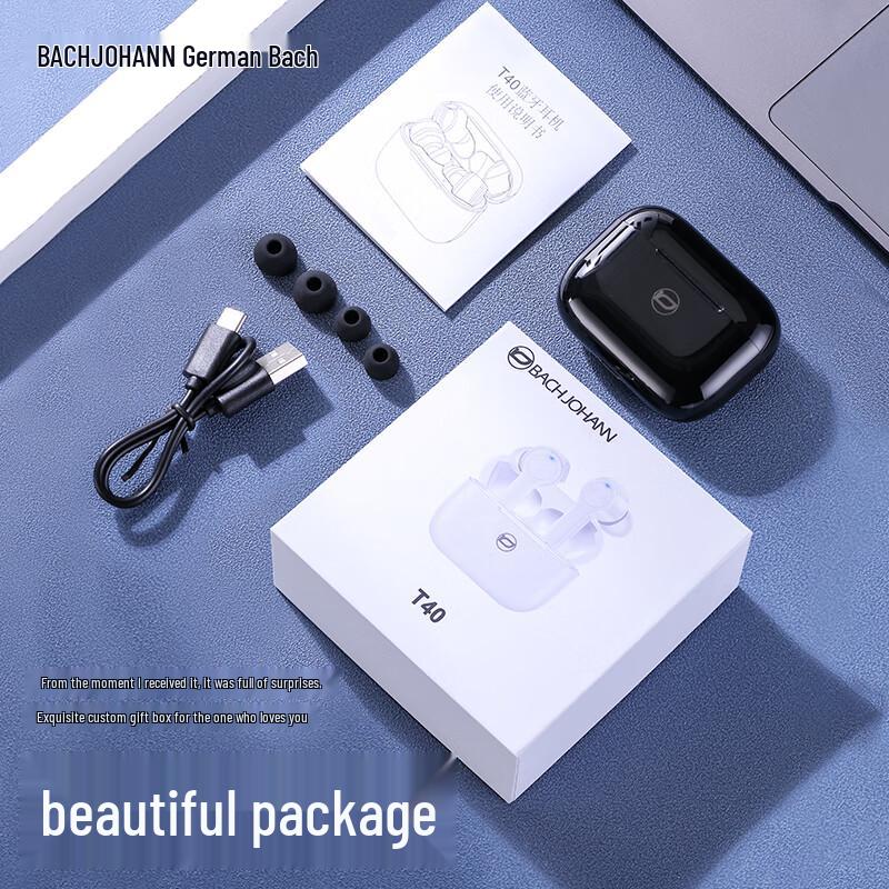 Bach John T40 True Wireless Bluetooth Earbuds