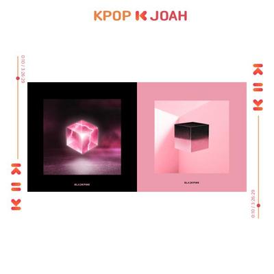 BLACKPINK [SQUARE UP] 1st Mini Album (BLACK / PINK Ver.)