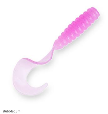 Zman Soft Lure GrubZ 2 Inch 8/Pack Bubblegum (3304)