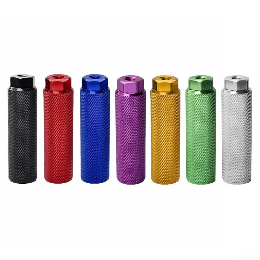 1 Pair Bike Pegs 100x28MM Aluminum Alloy Anti-skid