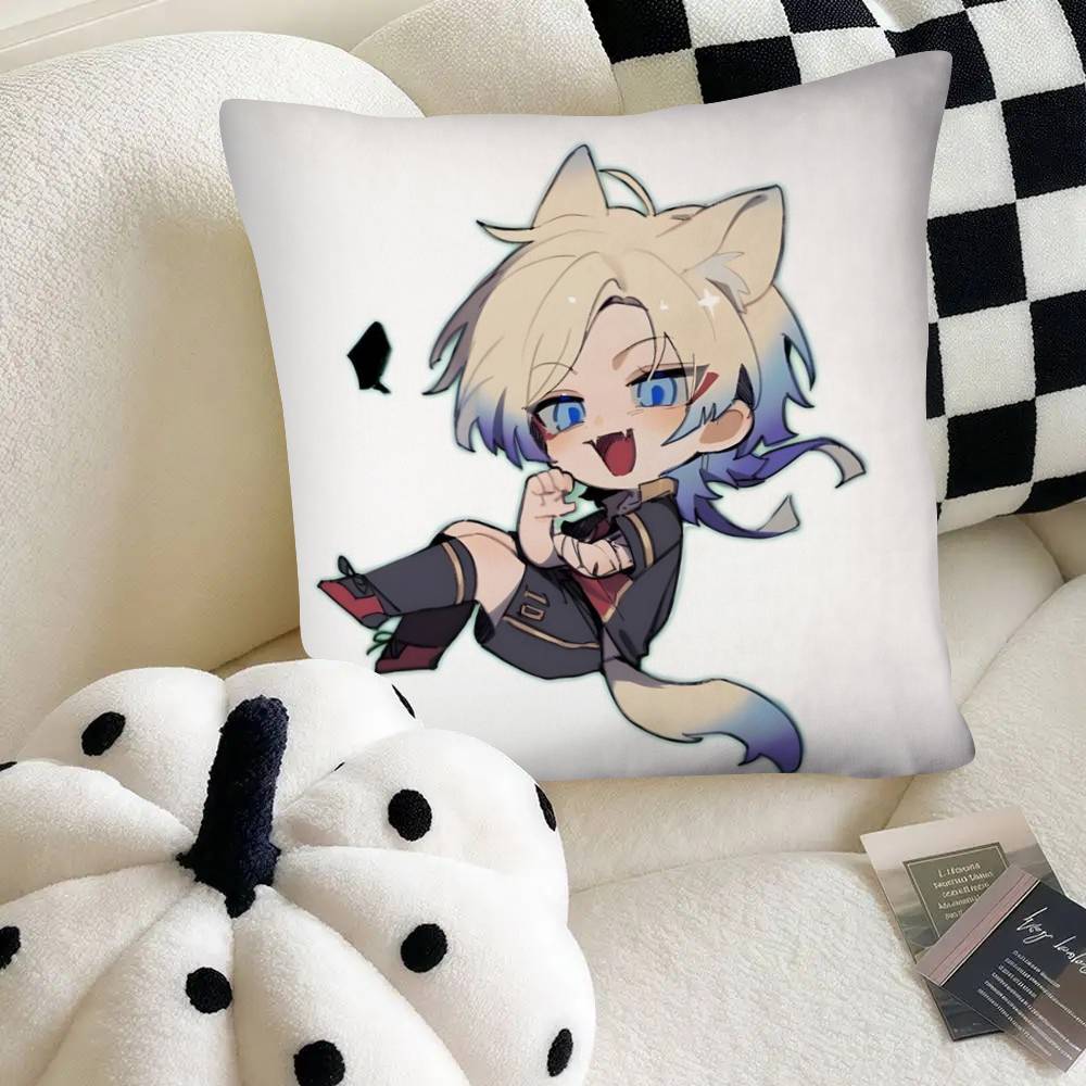 

Cute MMichael Kaiser Pillow Case Fashion Square Pillowcase Bedroom Sofa Room Ins Decoration Leisure 40x40cm16x16in