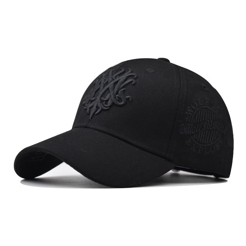 Men Totem Embroidered Baseball Caps Women Spring Summer Sun Hats Wolf Totem Snapback Hip Hop Hats Unisex Adjustable Shading Hats