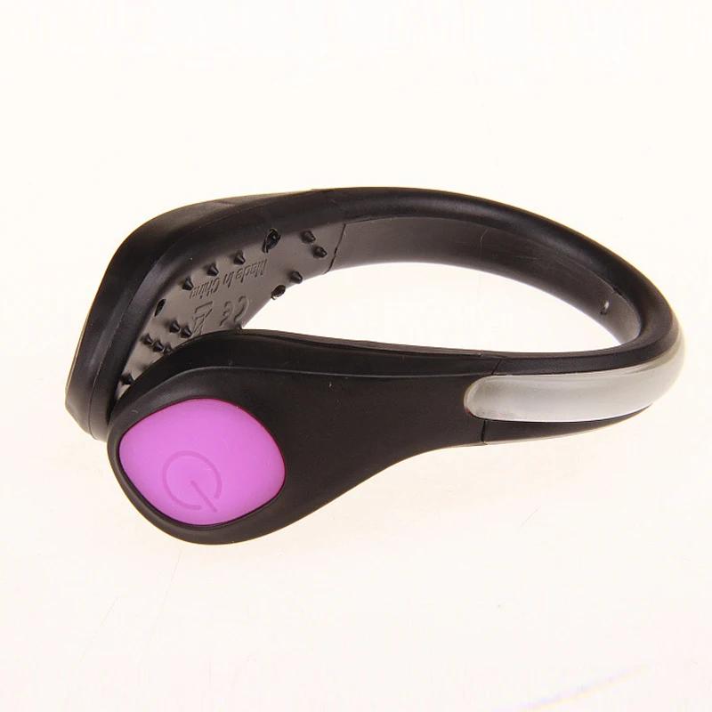 Outdoor Running Light LED Luminous Shoe Clip Light Night Safety Warning Bright Flash Light Sport Bicycle Bike Shoe ClipLight
