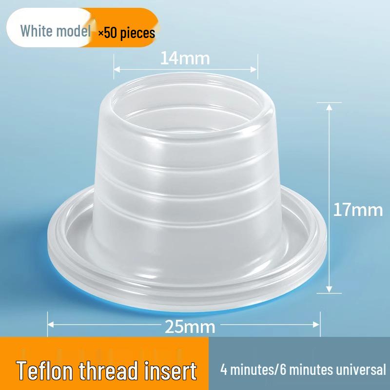 Silicone Sleeve Universal Faucet Sealing Set with Adhesive Pad and Thread Gasket