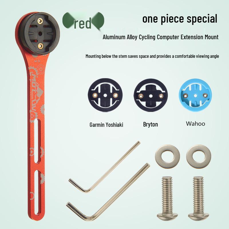 

Интегрированное крепление для велокомпьютера с рисунком из углеродного волокна для горных и шоссейных велосипедов