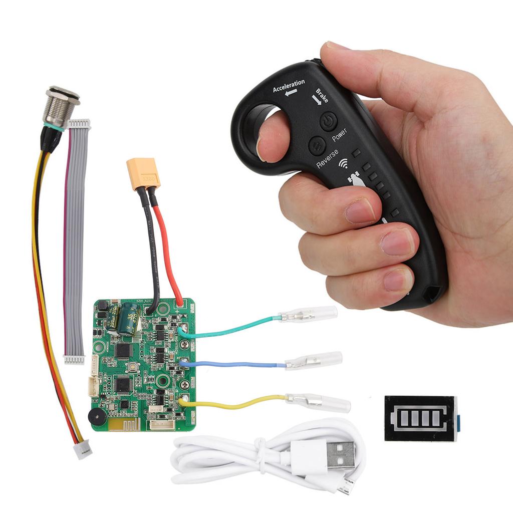 24V Electric 4wheel Scooter Controller Control Panel Electronic Governor Hub Single Drive Electric 4wheel Scooter Controller