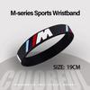 Car Valve Core BMW M-series Badge Bracelet Sports Men Women Rubber Hand Chain For BMW G30 G32 G01 G02 G05 G06 G07 G26 G23