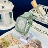 JYL Couple Watch Silicone Heart Square Casual Strap