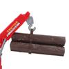1:32 Timber Transport Crane Alloy Simulation Logging Truck with Light Sound for Children Toddlers Yellow