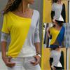 Elegant Fashion Women's Long Sleeve Loose Blouse Casual Shirt Autumn Tops T-shirt