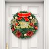 30cm Diameter Christmas Decoration Wreath Plastic Material Home Decoration Rattan Circle Home Decor Pendant