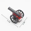 Medieval Military Cannon Small Particle Soldier Figurine Building Block Pirate Ship Artillery Scene Ornament Toy
