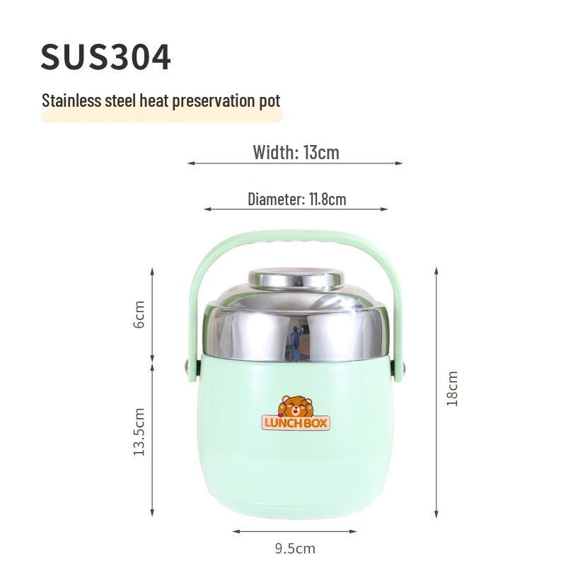 Multi-Layer Insulated Stainless Steel Bento Lunch Box