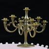 Candle Holder Baked European Romantic Retro Golden Plastic Creative Thread Candle Holder Cake Decoration Ornaments