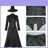 Bezauberndes Magie-Hexe Cosplay Kostüm Für Halloween Unisex Fantasy Kleid