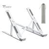Portable Laptop Stand Aluminum Alloy Height Adjustable Quick Heat Dissipation Anti-slip Stable Foldable Home Office Desktop Computer Riser Holder