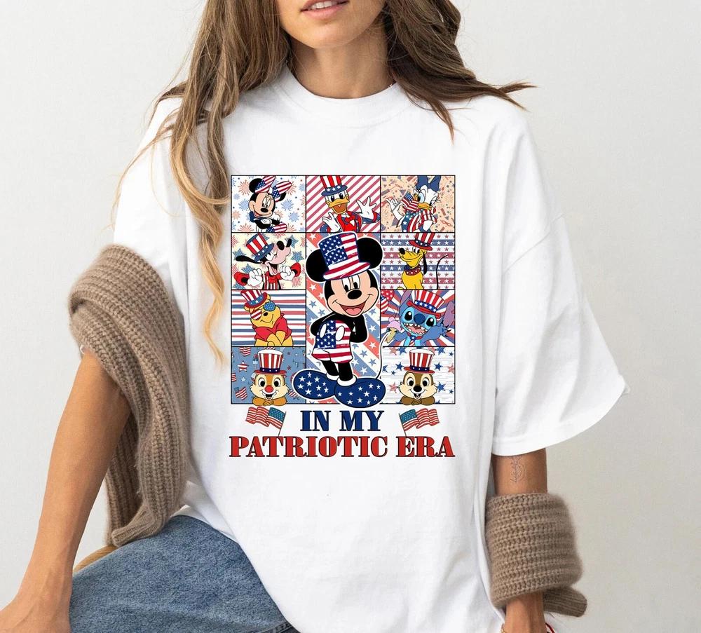 Happy 4th Of July Shirt Mickey And Friends Unisex T Shirt S