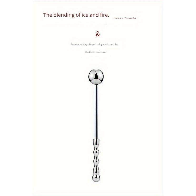 Male Stainless Steel Anal Plug Butt Beads G Spot Wand Male Prostate Massage Stick Double Dildo Vagina Sex Toy Anal Dildo