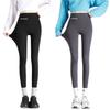 Thickened Lamb Wool Women's Outer Wear Winter Spring and Autumn Tight Thermal Cotton Pants Velvet Bottoming Yoga Barbie Pants