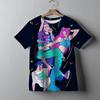 Fashion Casual Kids T-shirt KPop Demon Hunters Cool Girls Tee Top Soft Comfortable Summer Versatile T-shirt