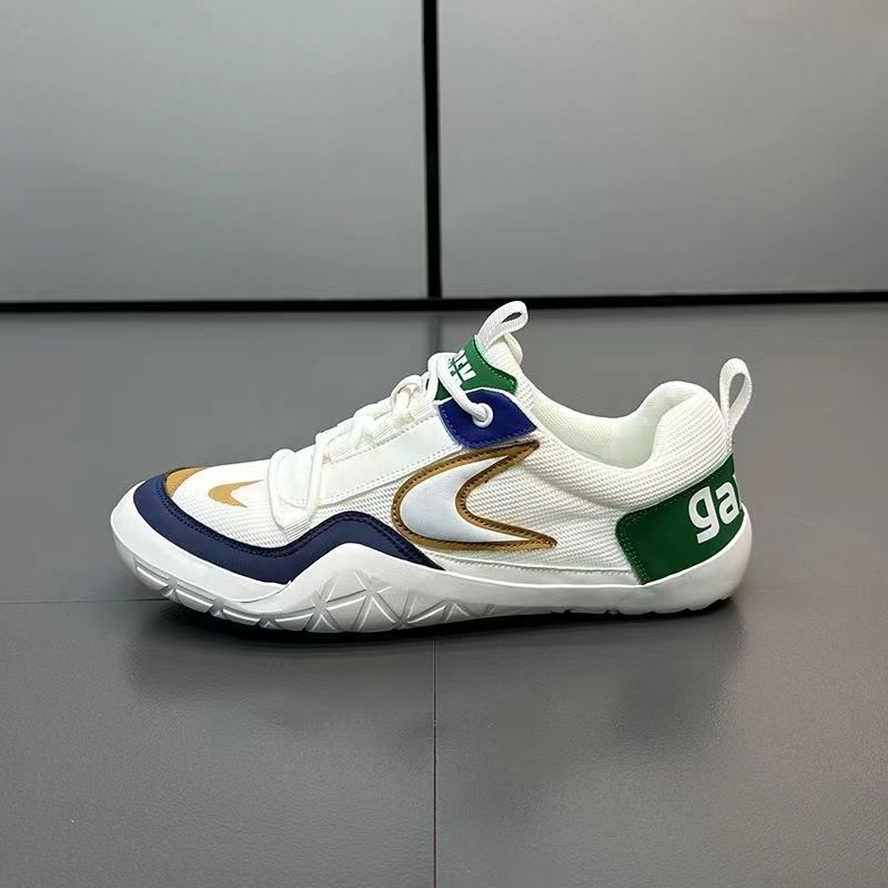 

Новые весенние белые туфли, дышащая сетчатая обувь на платформе, модная стильная мужская обувь, легкие удобные кроссовки 40