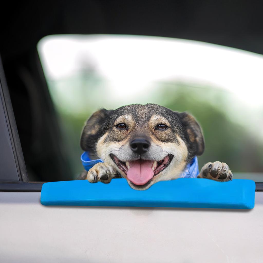 Window Chin Rest For Cool, Safe & Comfortable Rides - Dog - Secure Fit, Easy Clean Travel Cushion