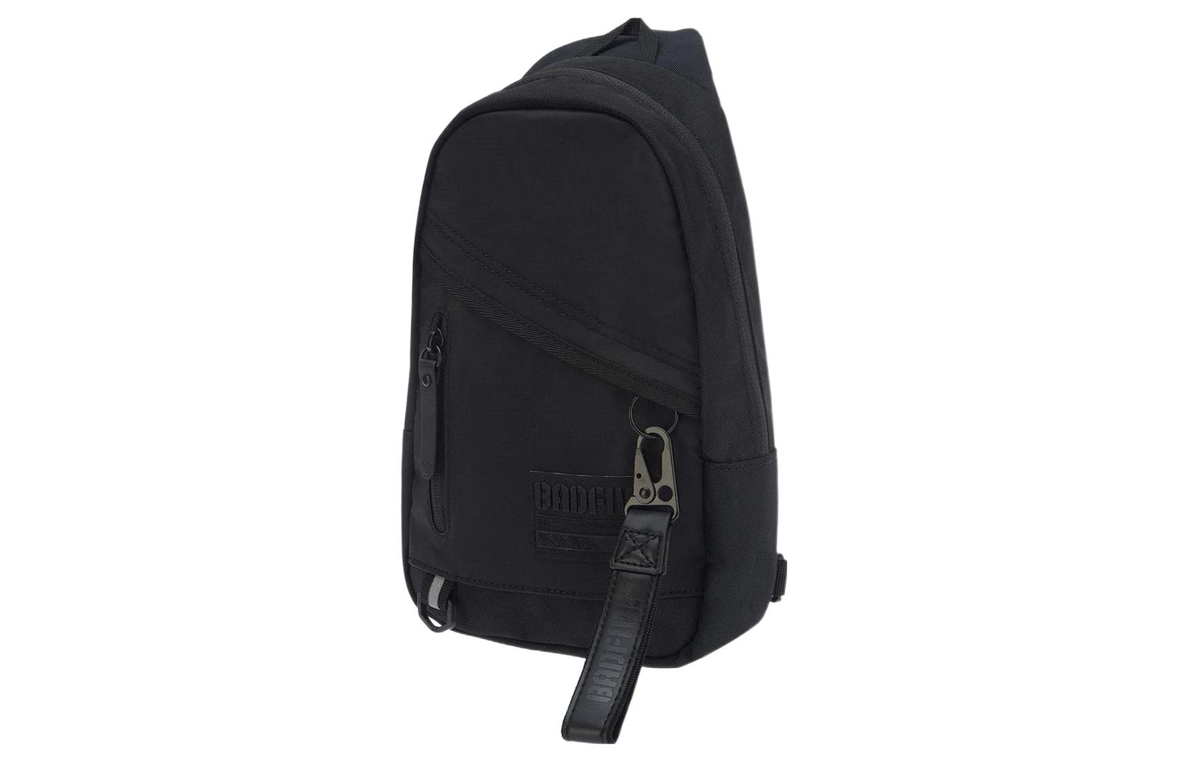 Li Ning Fabric Fanny Pack, Crossbody Bag, Sling Bag Unisex Black ABDR146-1