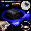 300Pcs 16W Fiber Source Remote Fiber Optic Lighting Machine Kit DIY Light Decoration Fiber Optic Lamp Optic Light