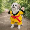 Breathable Pet Taekwondo Costume Funny Cat Cosplay Costume Creative Fancy Dress  Party Attire