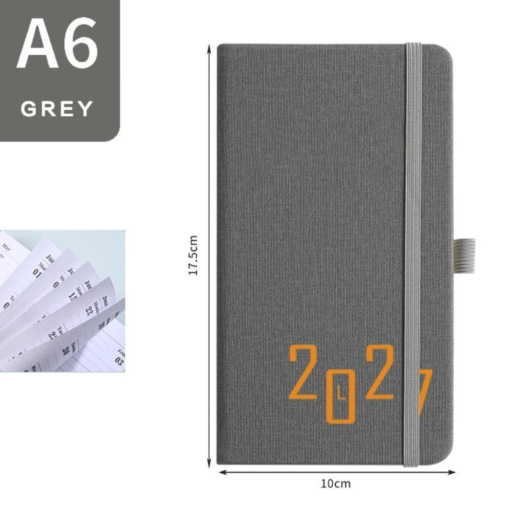 Daily Planning 2027 A6 Planner Notebook Journal Writing Daily Planner Notepad Home Daily Record