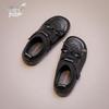 Wuma 2025 Girls' Princess Bow Shoes - New Spring/Fall Soft Sole Leather Flats