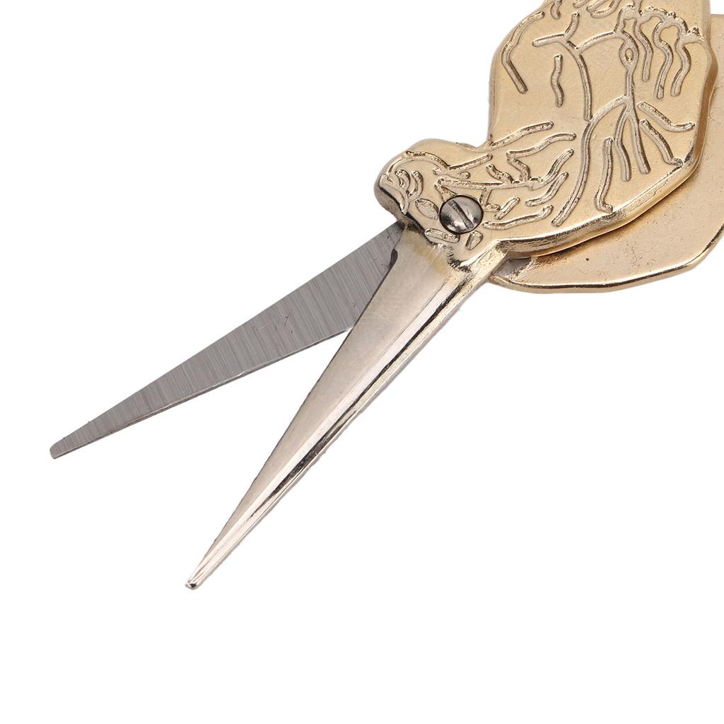 Vintage Scissors Tiger Style Stainless Steel Durable Portable Widely Used Accurate Cutting Craft Scissors for DIY