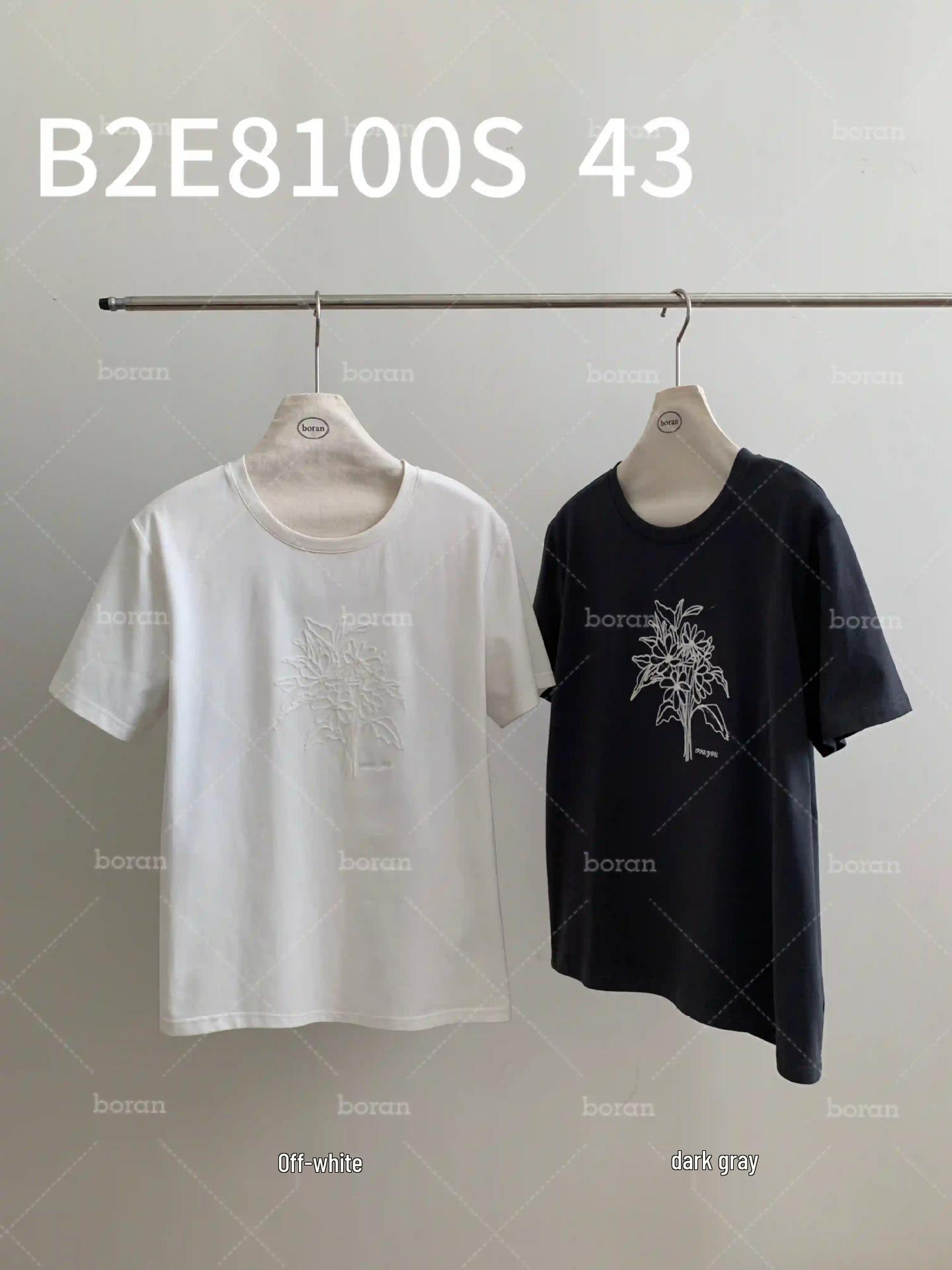 B2E8100S Short Sleeve Tee One Size темно серый 2490₽
