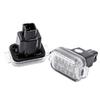 2Pcs Error Free White LED License Plate Light Number Lamp For Mazda A/T (Aka Mazda 6) 2014-2020 For Mazda3 Hatchback 2014-2018