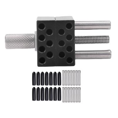 Kovové ruční svěrák 30mm Maximální rozsah upínání Nastavitelná čelist Multifunkční mini stolní svěrák pro šperky řezbářství hodinky